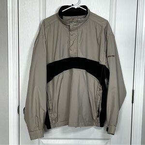 Cutter & Buck Men’s Pullover Waterproof Outdoor Golf Jacket Size Large